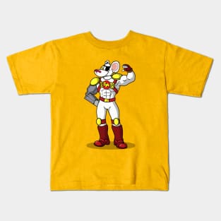 Danger Biker Mouse Kids T-Shirt